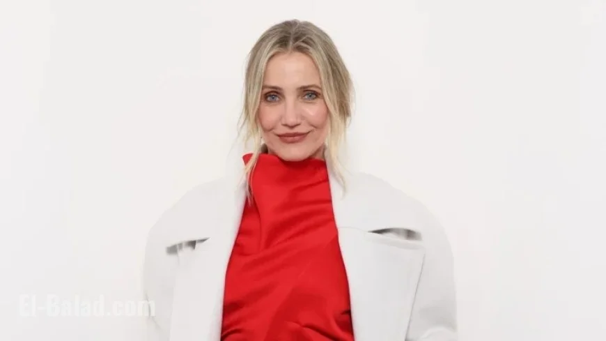 Cameron Diaz Unveils Chic Green and Gold Kitchen Design