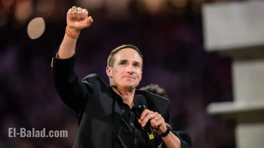 Drew Brees Aspires to Excel as Top NFL Broadcaster