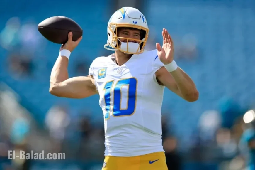 Chargers QB Justin Herbert Heads to Medical Tent After Hard Hit