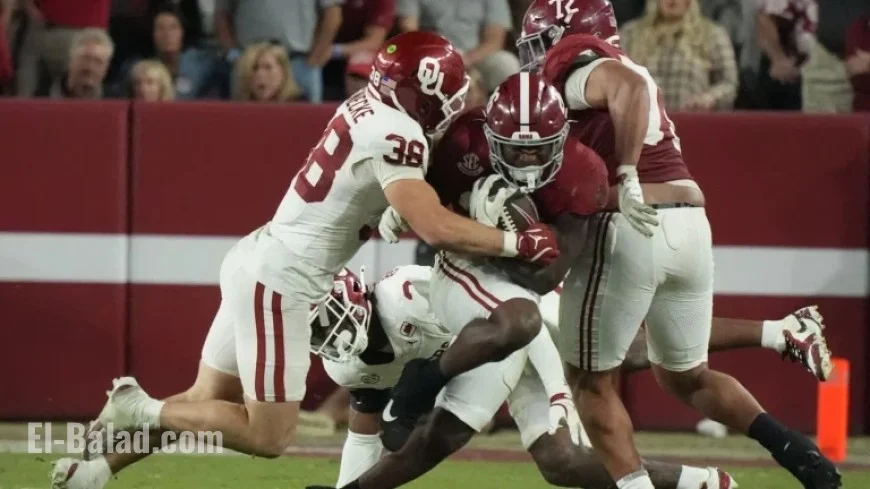 Alabama’s Projected Drop in New College Football Playoff Rankings