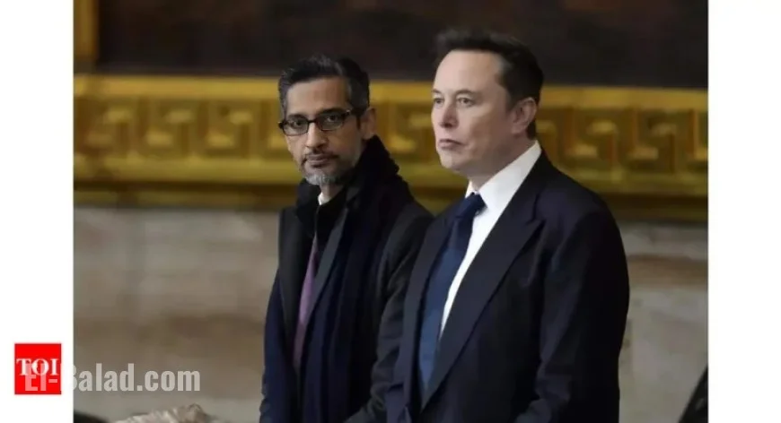 Elon Musk Praises Google’s $40 Billion Texas Investment; Sundar Pichai Responds