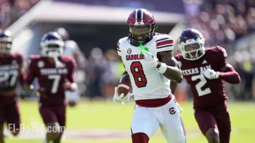 Texas Trooper Removed After Clash with South Carolina Receiver Nyck Harbor