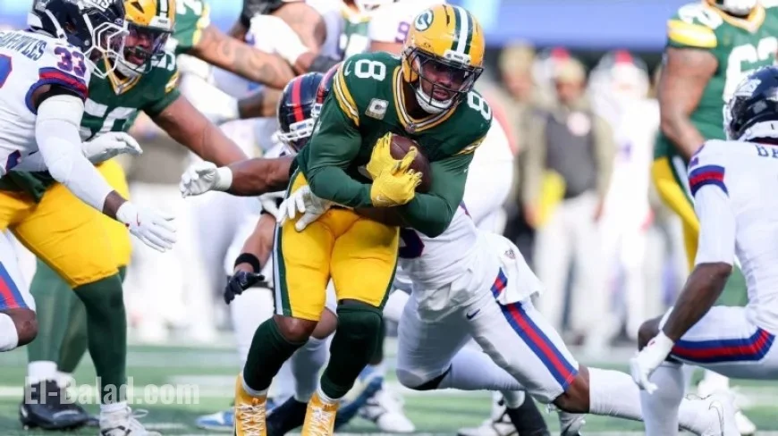 Packers’ Josh Jacobs Injured, Out for Giants Game