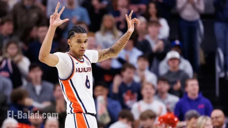 No. 22 Auburn Faces Top-Ranked Houston in Birmingham Showdown