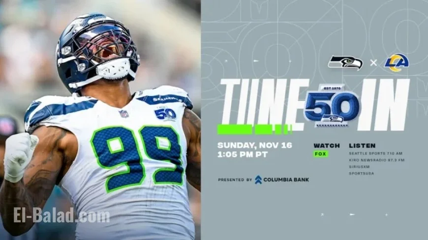 Seahawks vs. Rams: Watch, Listen & Follow Sunday’s Week 11 Game