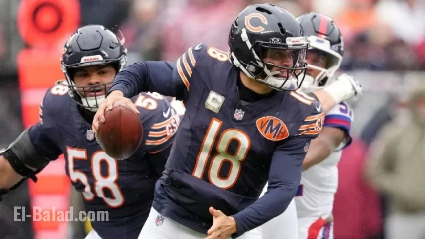 Bears QB Caleb Williams Quickens Throws, Reduces Sack Rate