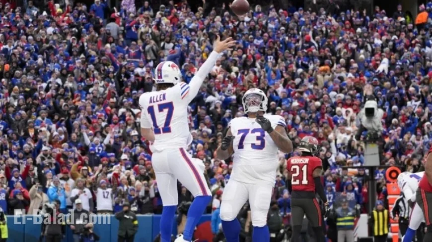 Josh Allen’s Six Touchdowns Propel Bills to 44-32 Win Over Bucs