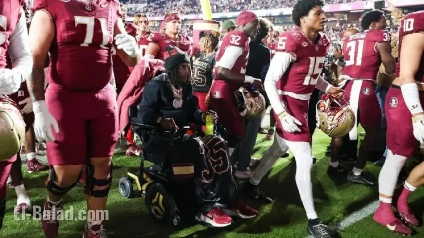 Pritchard Returns to Doak, Committed to Walking Again