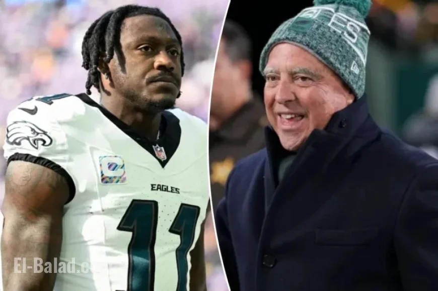 AJ Brown Reveals Conversation with Eagles Owner in On-Field Meeting