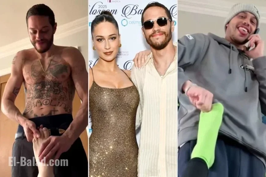 Pregnant Elsie Hewitt Celebrates Pete Davidson’s 32nd Birthday in Style