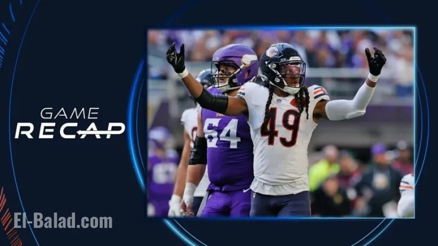 Bears Secure Comeback Victory Over Vikings in Minneapolis