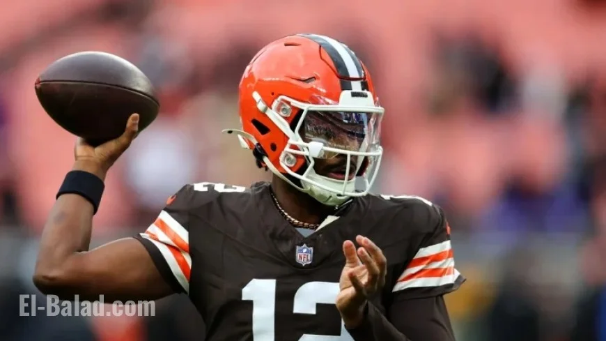 Shedeur Sanders Joins Browns as QB; Dillon Gabriel Sidelined