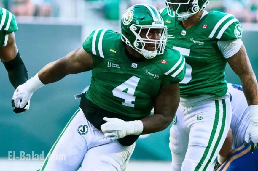 Micah Johnson Commits to Another CFL Season with Saskatchewan Roughriders
