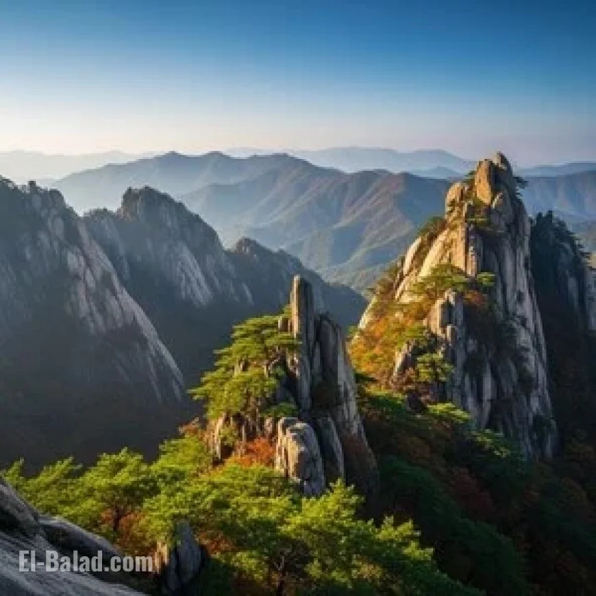 Clear and Cold Early Winter Weather Expected Tomorrow in Taebaeksan