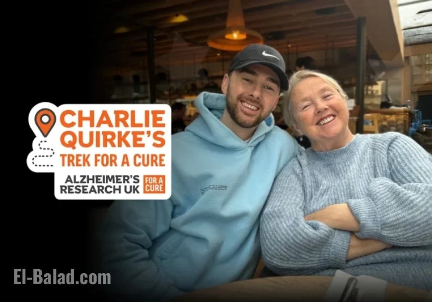 Pauline Quirke’s Son Charlie Treks to Support Dementia Cure Research