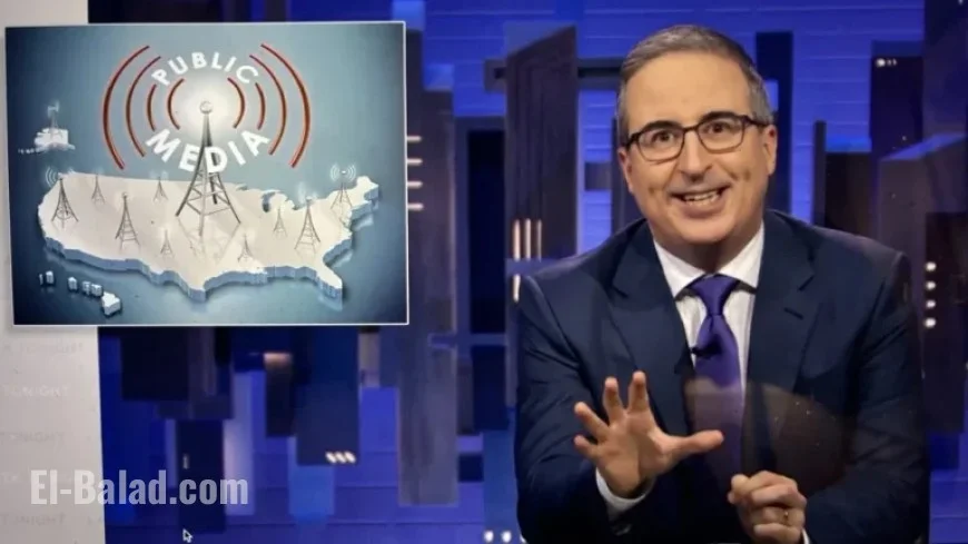 John Oliver Auctions ‘Last Week Tonight’ Items to Boost Public Broadcasting