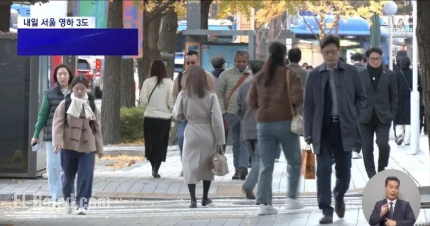 Seoul to Feel Like -7°C Tomorrow as Temperatures Plummet