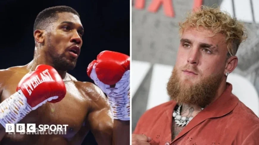 Anthony Joshua Faces Jake Paul in December 19 Showdown