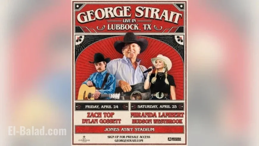 George Strait Concert: Lubbock Tickets Available Starting Nov. 21