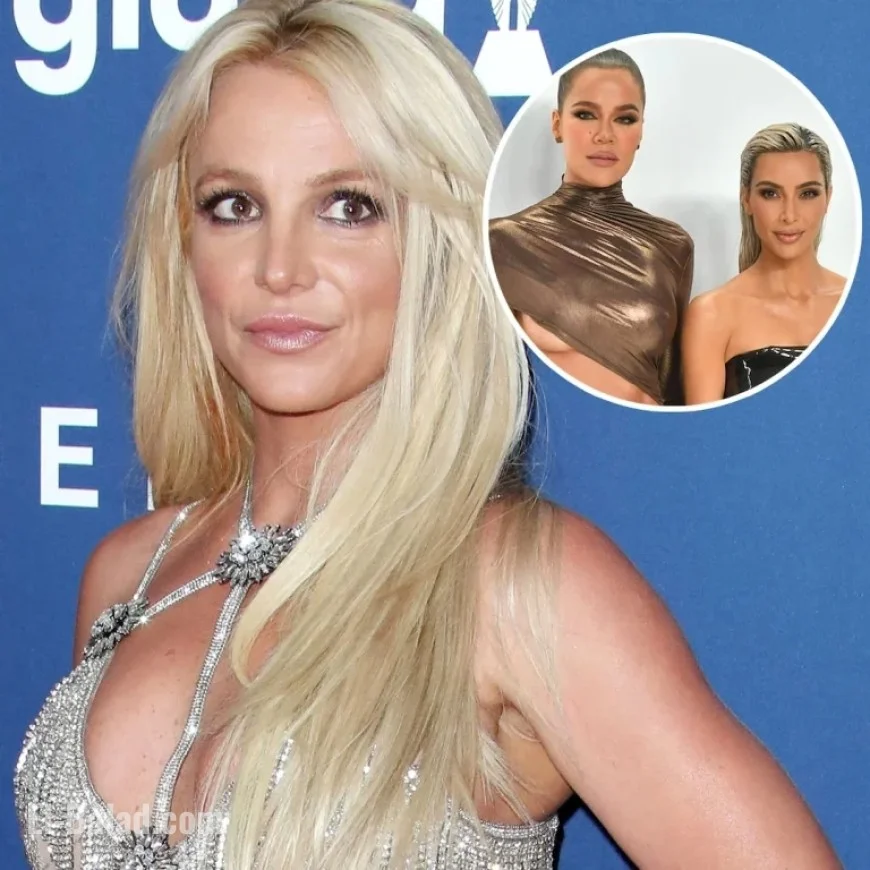 Britney Spears Meets Kim and Khloe Kardashian: Photo