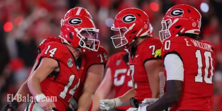 Georgia Climbs Higher in College Football Rankings After Week 12