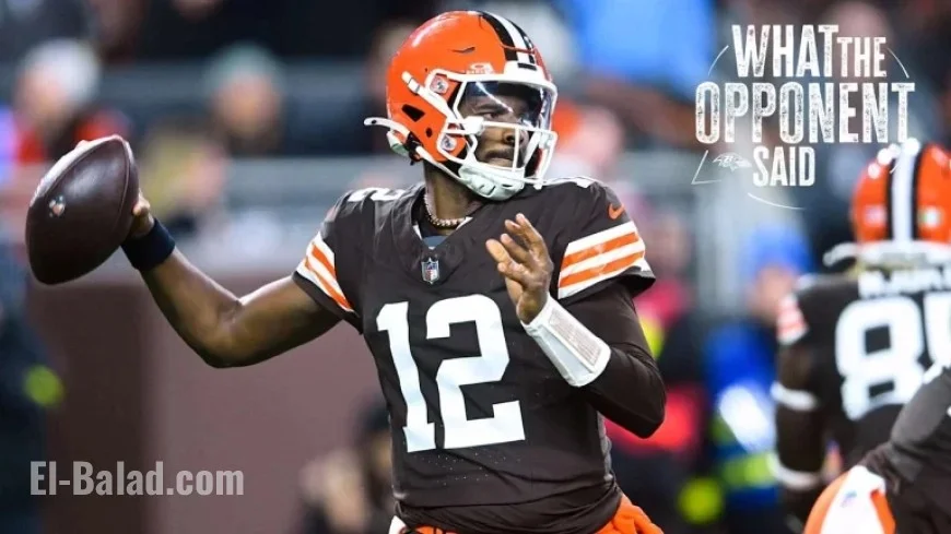 Shedeur Sanders, Browns React to Ravens’ Victory and Andrews’ Touchdown