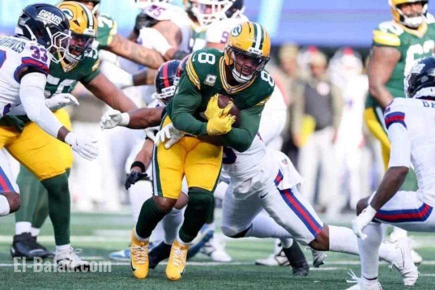 Packers’ RB Josh Jacobs to Miss Giants Game Due to Knee Injury