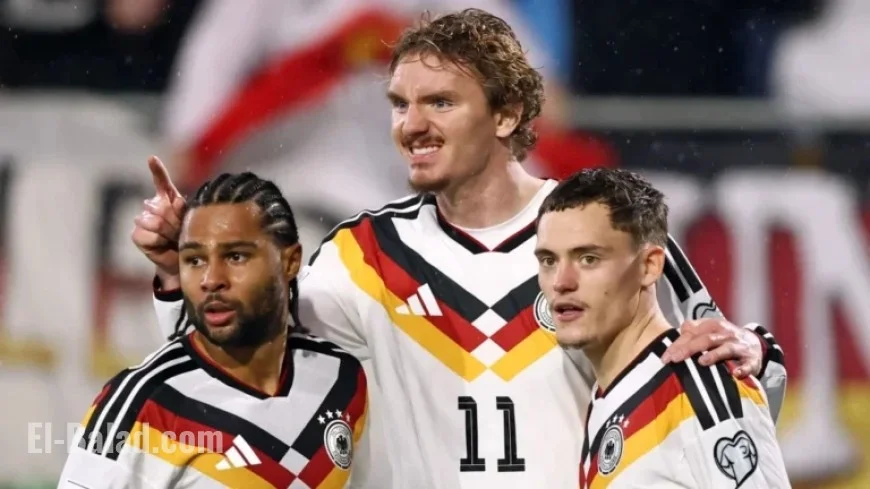 Germany vs Slovakia Live – World Cup Qualifier Scores & Results – 11/17/2025