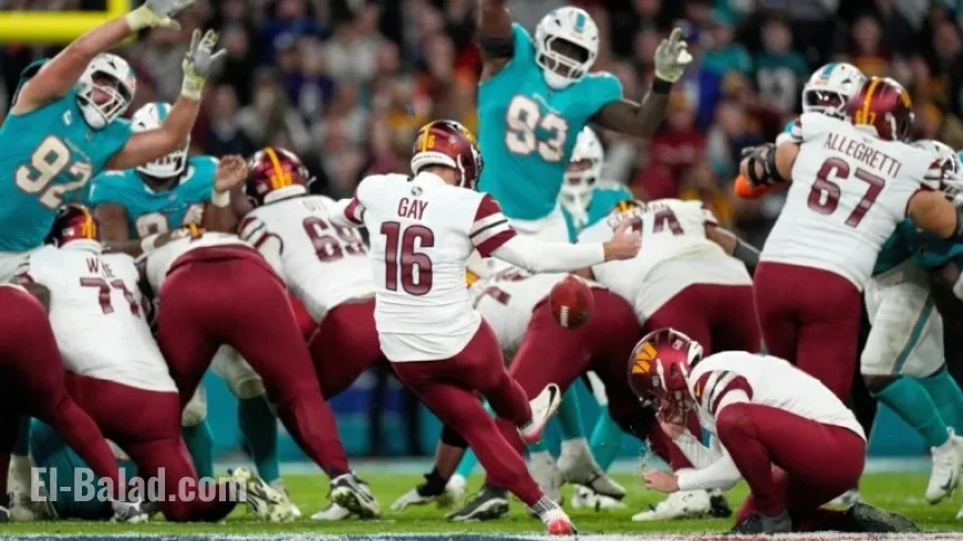 Commanders Release Gay Following Game-Losing Missed Kicks