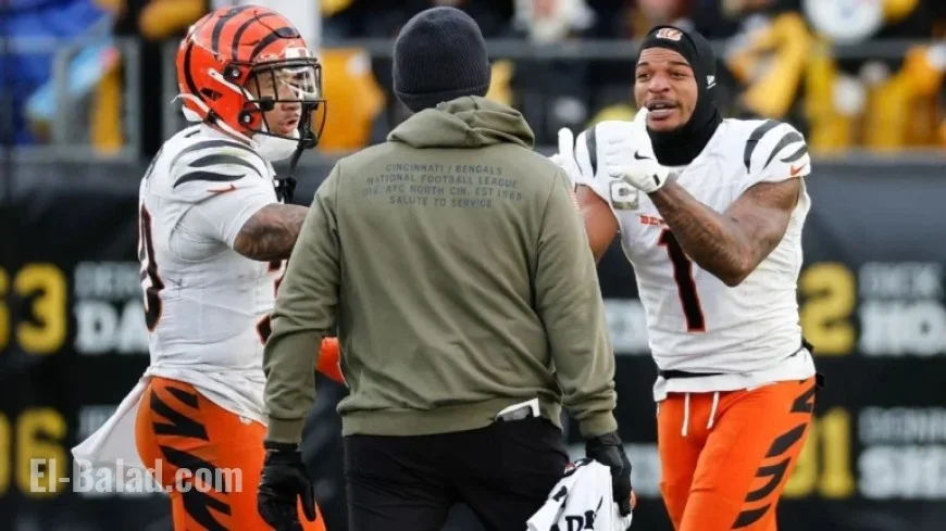 Bengals’ Chase Receives One-Game Suspension for Spitting on Steelers’ Ramsey