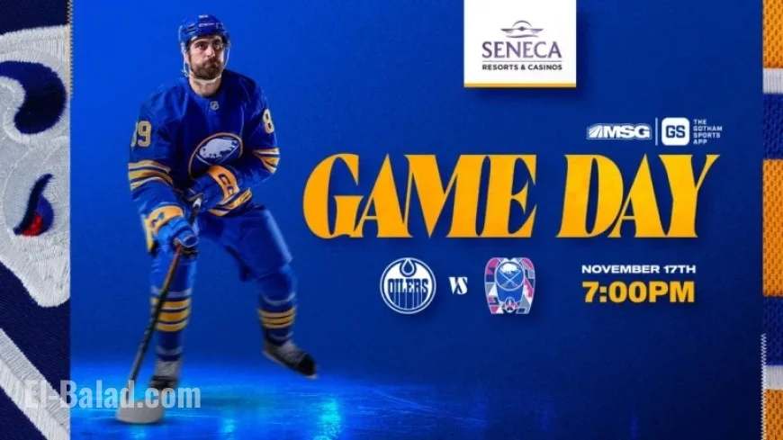 Sabres vs. Oilers: Watch Live, Lineup Updates, and Key Storylines