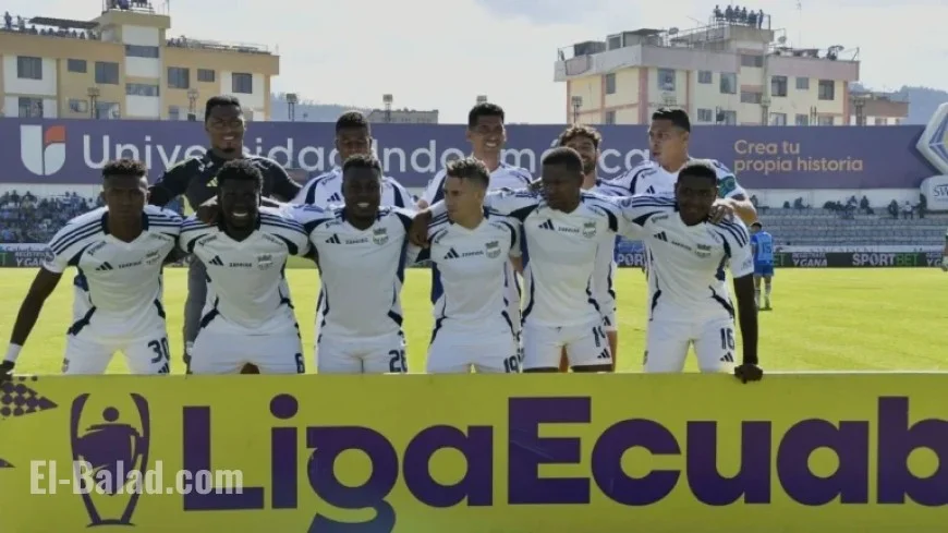 Emelec’s Starting XI Aims to Upset Liga de Quito in Copa Ecuador Semis
