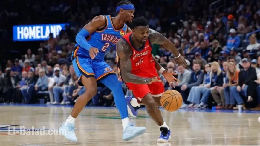 Monday’s Thunder vs. Pelicans: Complete Injury Report