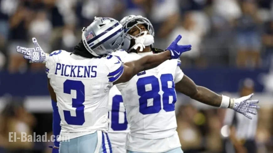 CeeDee Lamb and George Pickens Miss Opening Series