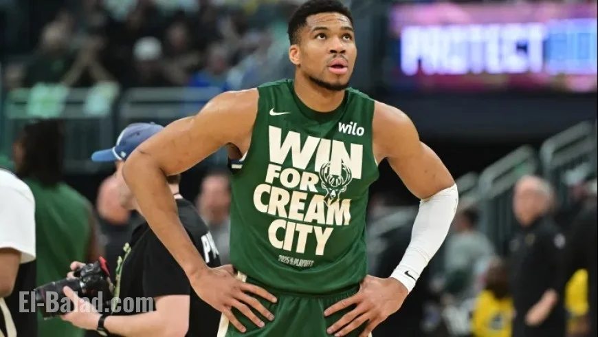 Giannis Antetokounmpo Leaves Bucks Game Against Cavs After Injury Fall