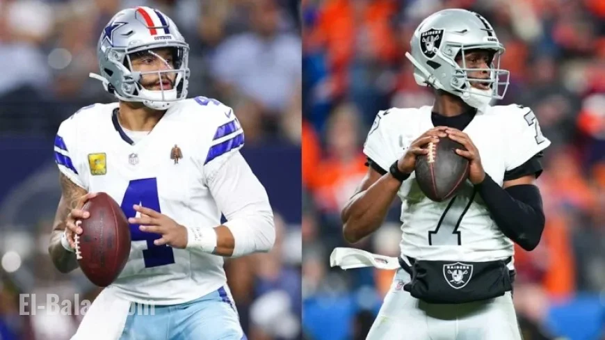 Cowboys Face Raiders: Key Storylines for Week 11’s Monday Night Showdown