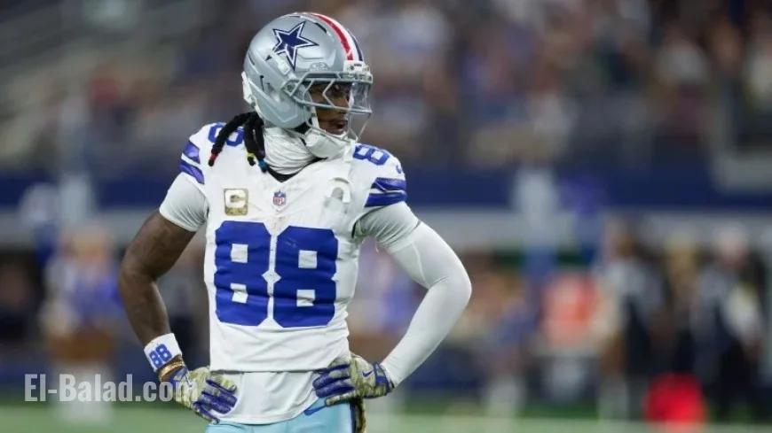 Cowboys Bench Receivers Lamb, Pickens for Opening Drive Against Raiders