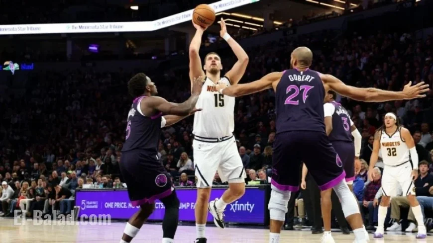 Nuggets-Wolves Game Faces Statistics System Crash