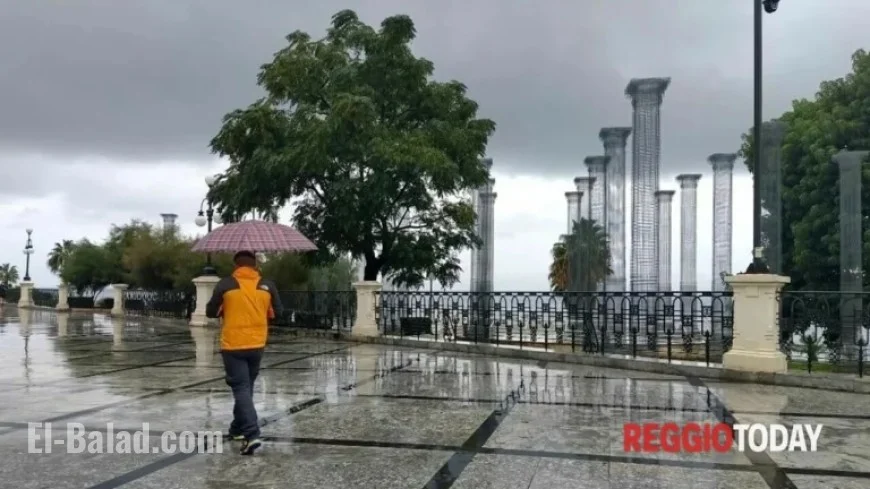 Severe Weather Alert in Reggio Calabria: Thunderstorms and Strong Winds Expected