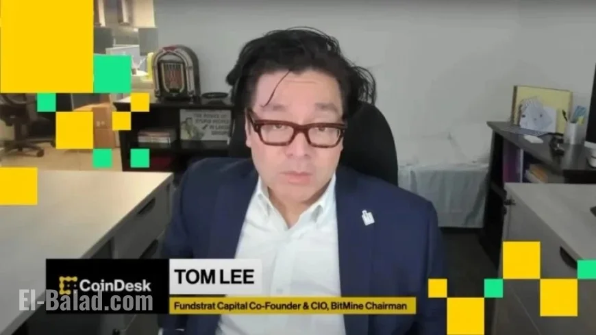 BitMine Acquires 54K ETH; Tom Lee Explains Crypto Weakness