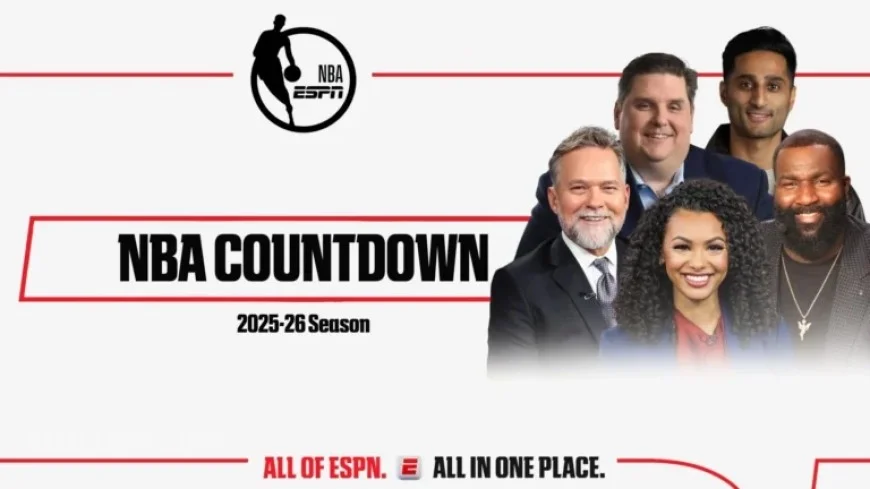 ESPN’s Revamped NBA Countdown Team Debuts November 19