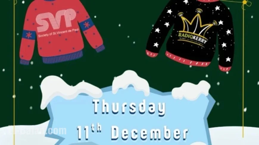 Radio Kerry Prepares for 12th Annual Christmas Jumper Day