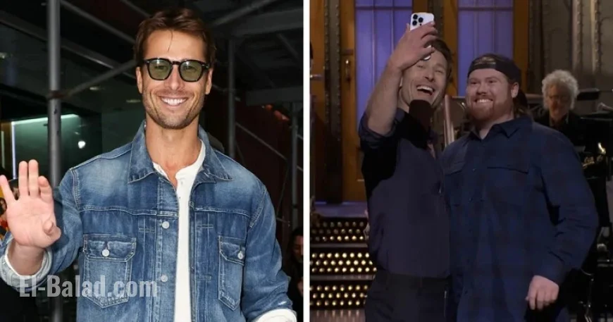 Glenn Powell Flies UPS Driver to SNL: Heartfelt Story Unveiled