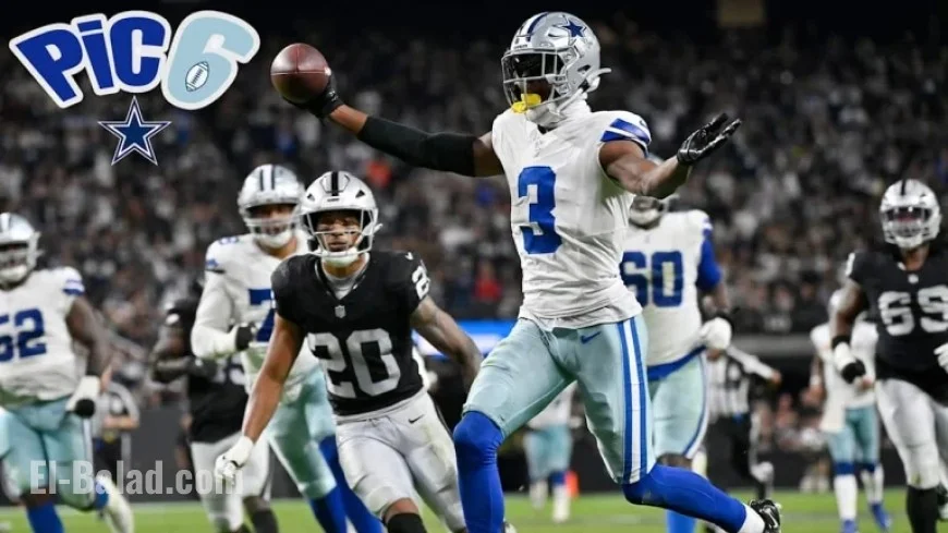 CeeDee Lamb, George Pickens Shine in Cowboys’ 33-16 Victory Over Raiders