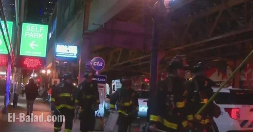Chicago Loop CTA Train Fight: Woman Set Ablaze