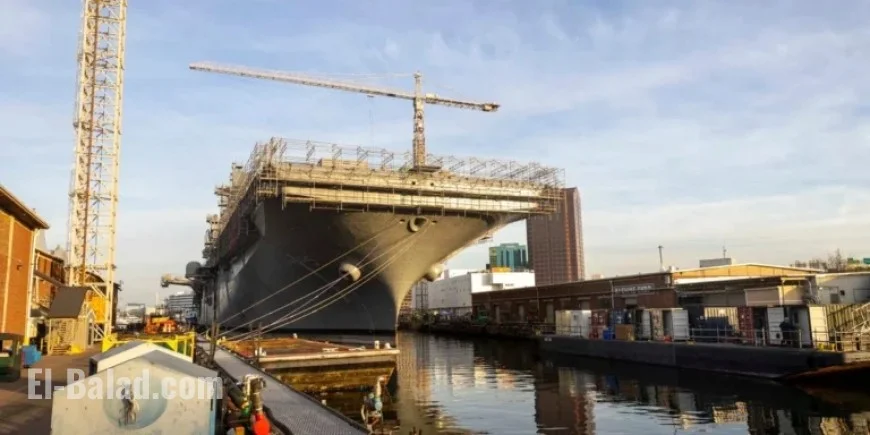 Navy Secretary Urges Competitive Pay for Shipbuilders