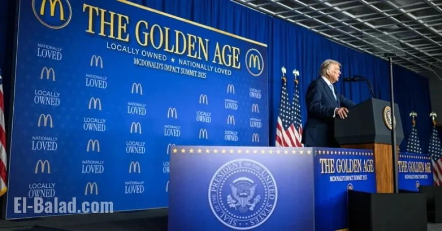 President Trump Addresses Economy in McDonald’s Speech – The White House