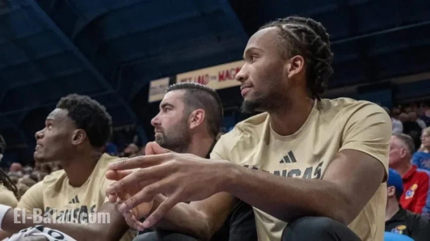 KU’s Darryn Peterson (hamstring) Sidelined for Duke Matchup