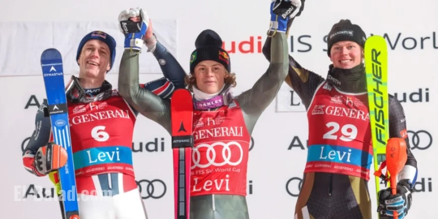 Braathen Triumphs in Levi Men’s Slalom; Hallberg Impresses for Finland