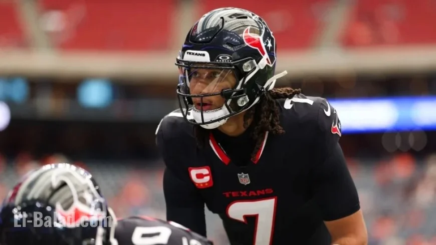 Texans Sideline C.J. Stroud for Thursday Night Game